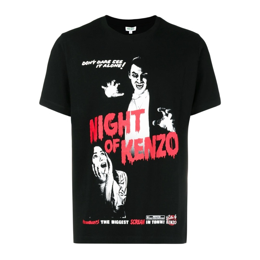 Kenzo Dracula Horror Night of Kenzo Movie Poster Tee